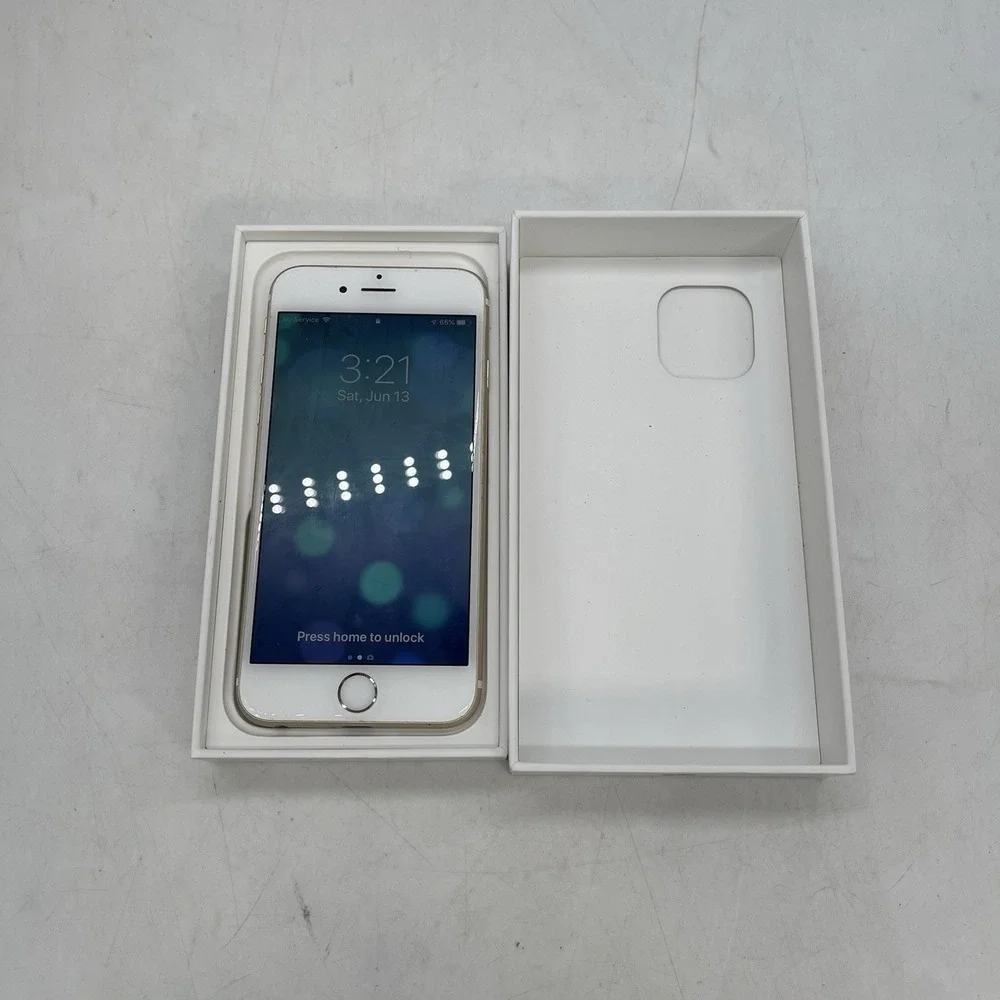 Broken Apple iPhone 6s 16GB Silver A1549 In Box Parts Only